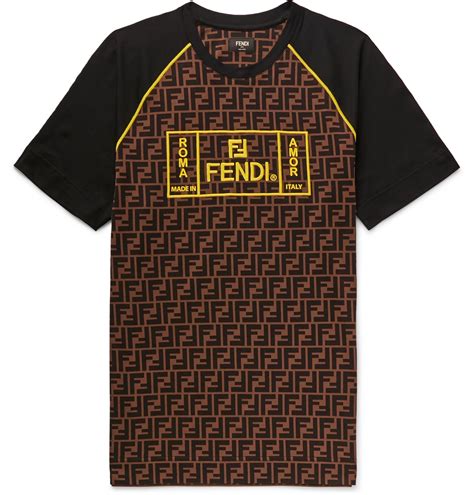 Fendi Logo Embroidery T